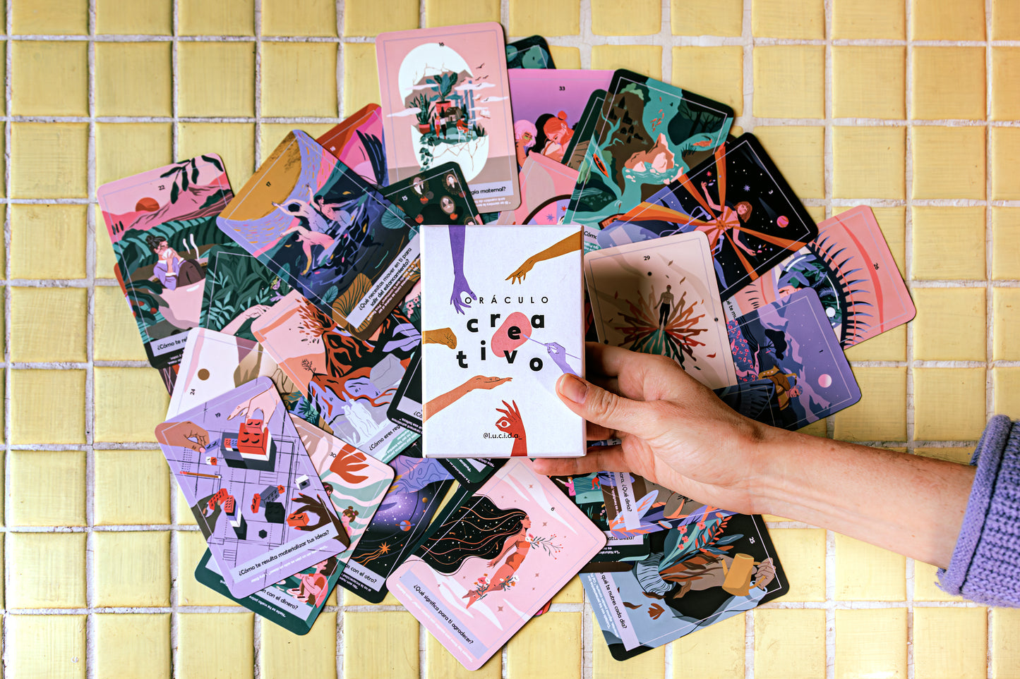 Combo: Oráculo Creativo + E-book Crear de a dos