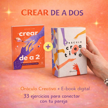 Combo: Oráculo Creativo + E-book Crear de a dos